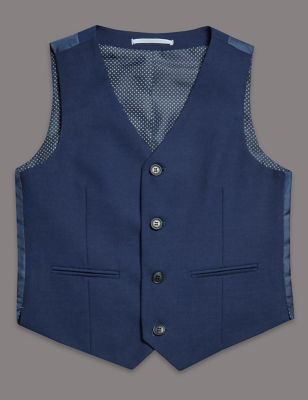 4 Button Waistcoat &#40;5-14 Years&#41;